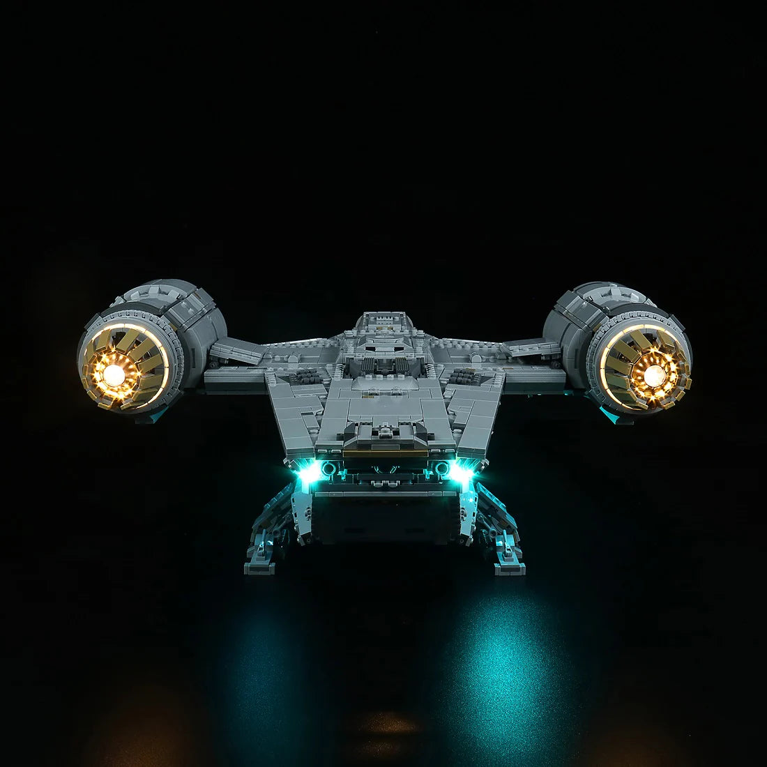 Ensemble d'éclairage LED pour LEGO Star Wars : Le Razor Crest (75331) avec télécommande