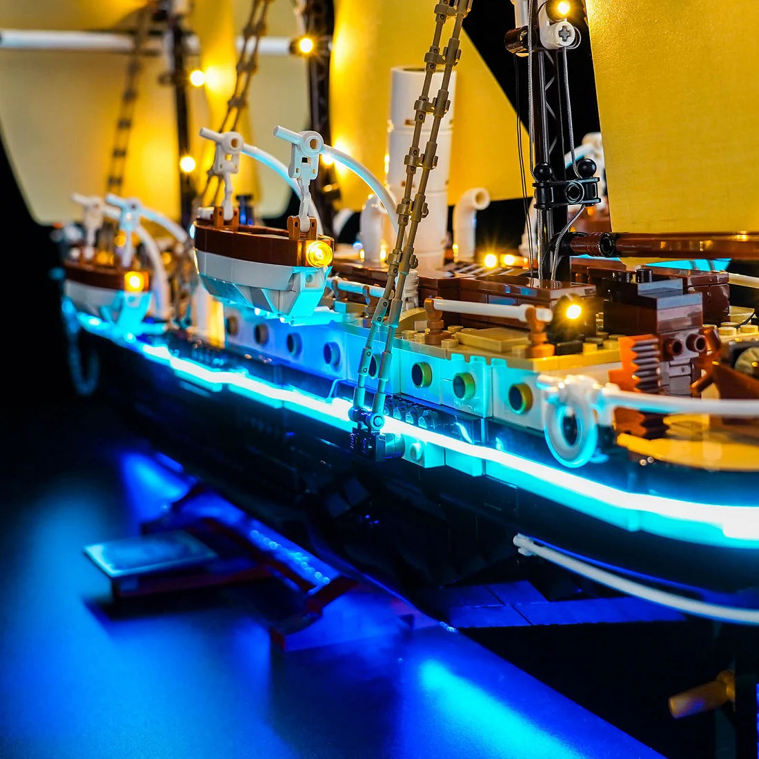 Ensemble d'éclairage LED pour LEGO L'Endurance (10335) avec télécommande