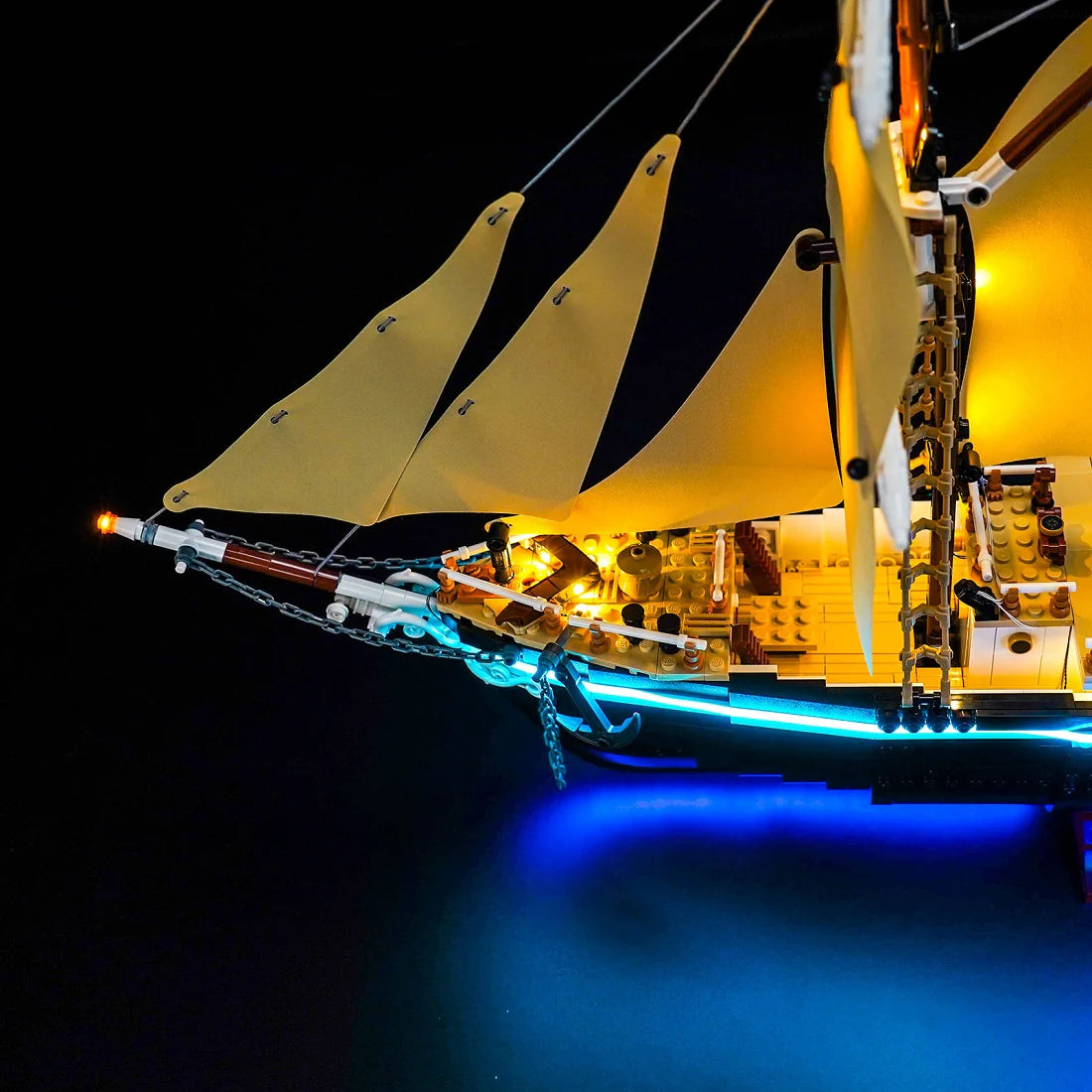 Ensemble d'éclairage LED pour LEGO L'Endurance (10335) avec télécommande