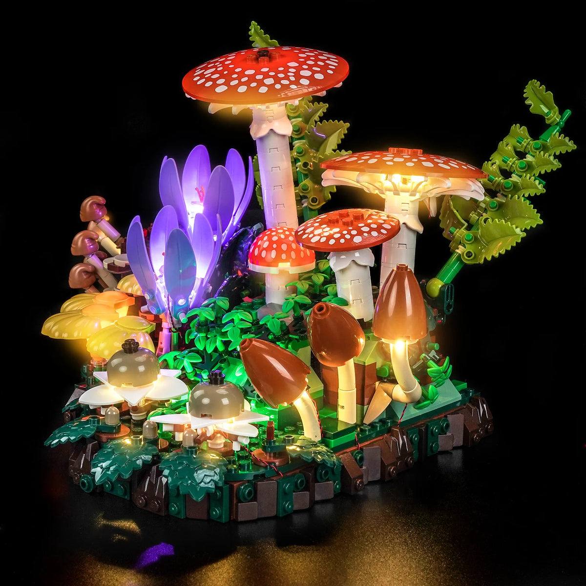 LED Licht Set für LEGO Waldpilze (11505) inkl. Fernbedienung