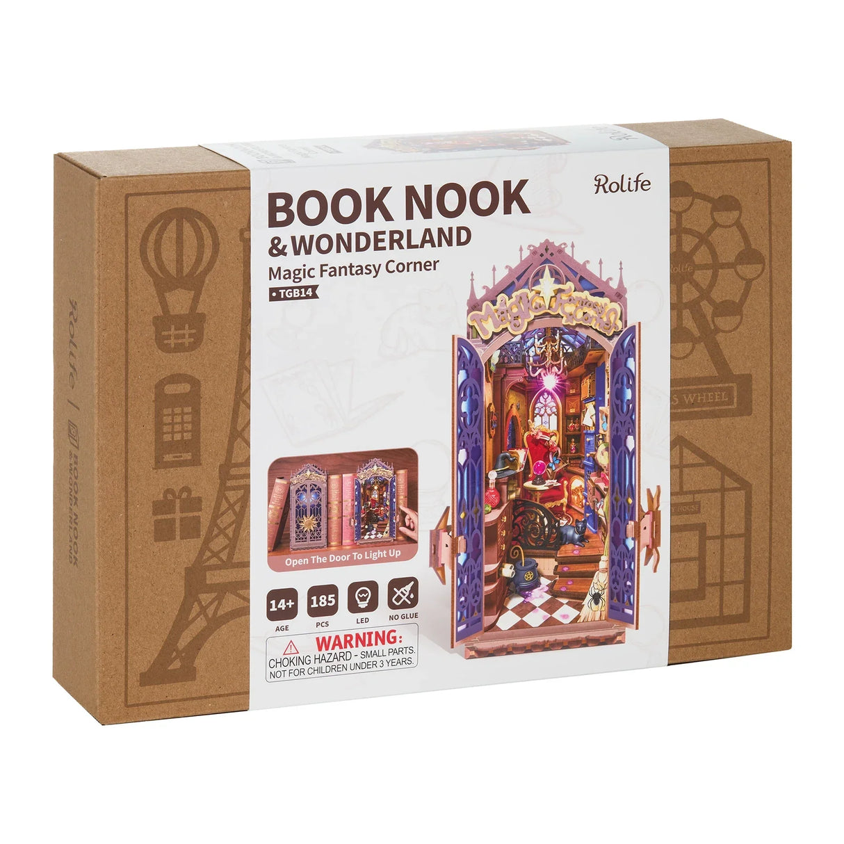 Rolife Book Nook & Wonderland Magic Fantasy Corner TGB14 Bastelset
