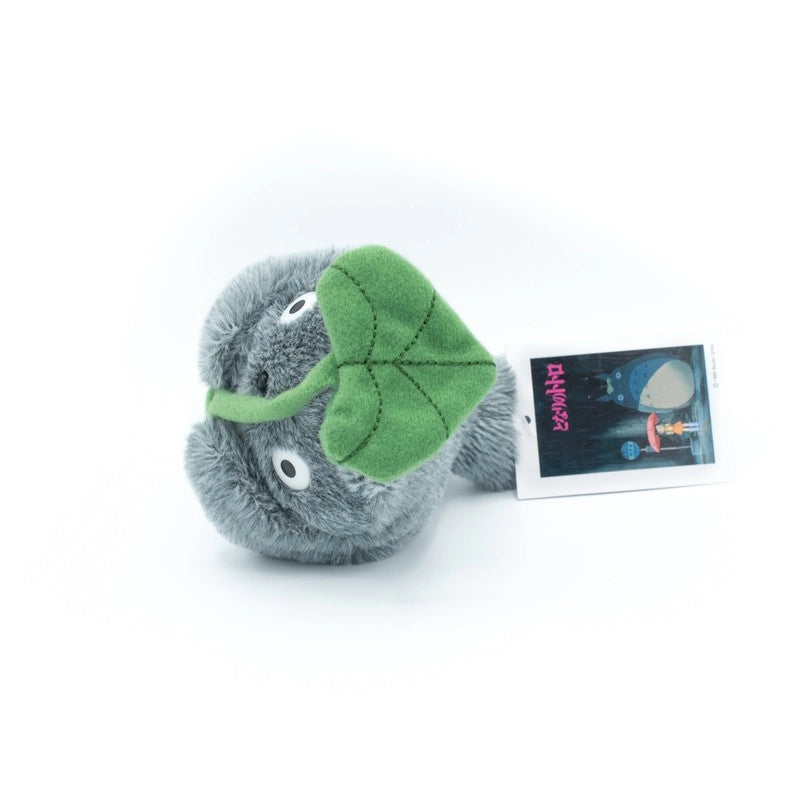 Mon Voisin Totoro - Totoro avec feuille (13 cm) - Peluche