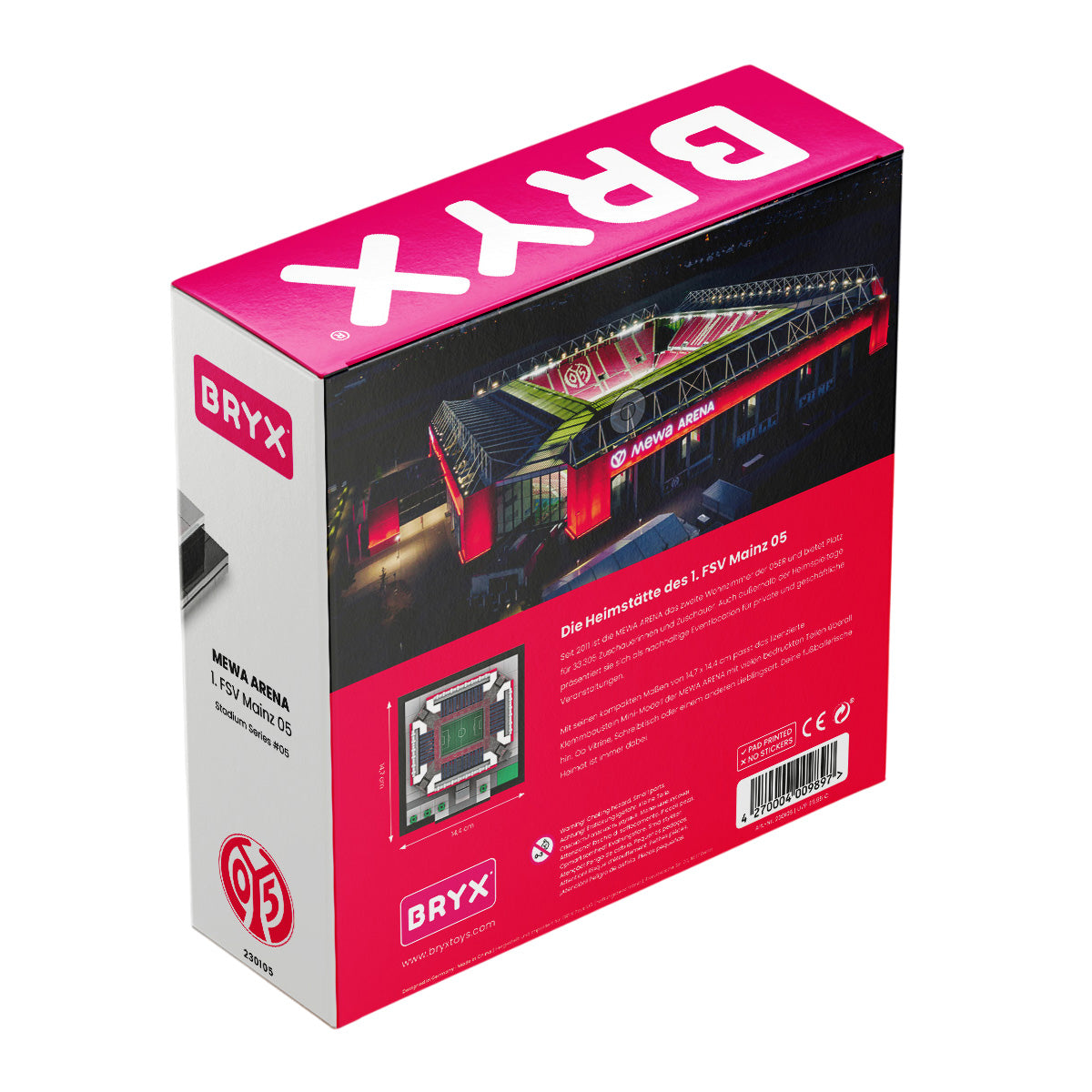Verpackung der MEWA ARENA 1 FSV Mainz 05 Stadion Serie #05