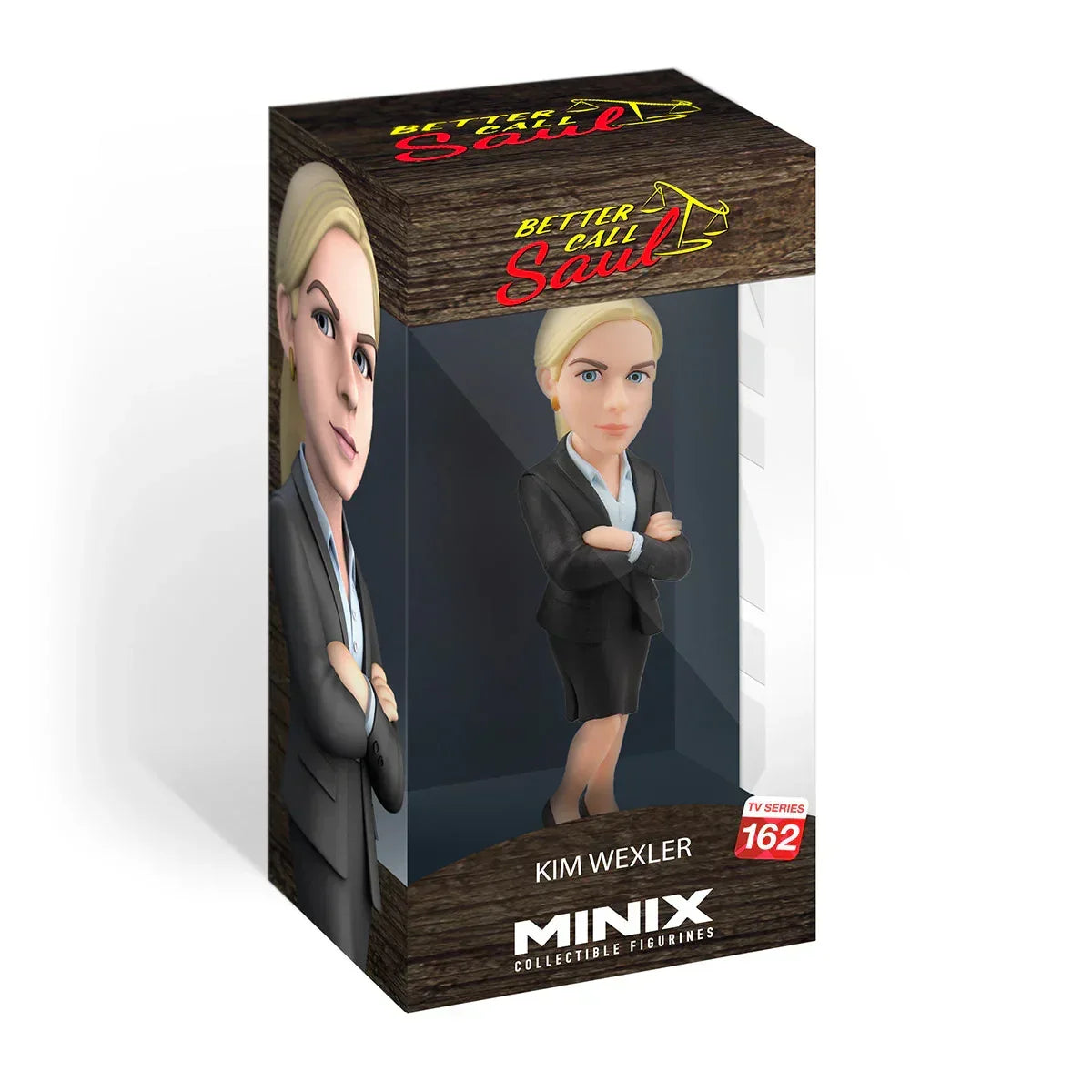 Minix Sammelfigur von Kim Wexler aus Better Call Saul in Verpackung