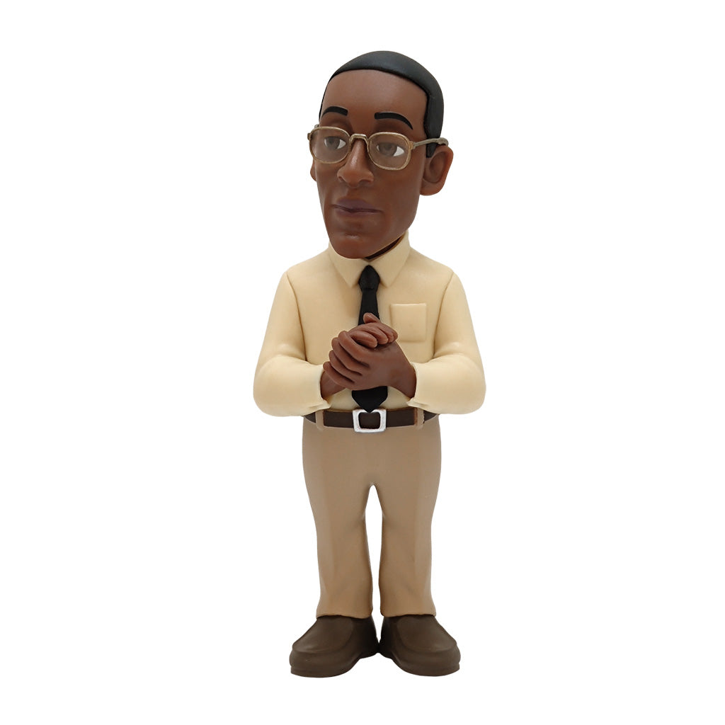 Gustavo Fring Vinyl Figur mit Brille und beigem Hemd