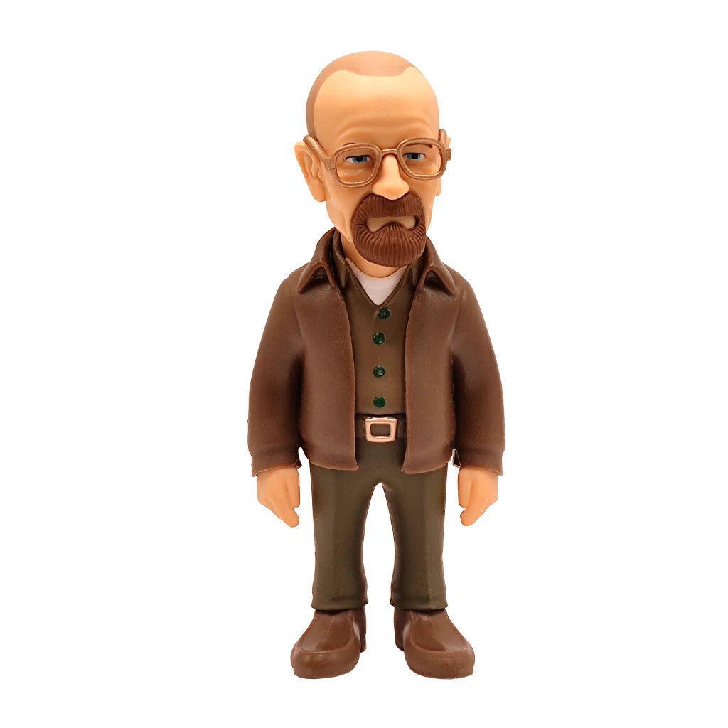 Walter White Figur mit brauner Jacke, grünem Hemd und Hose