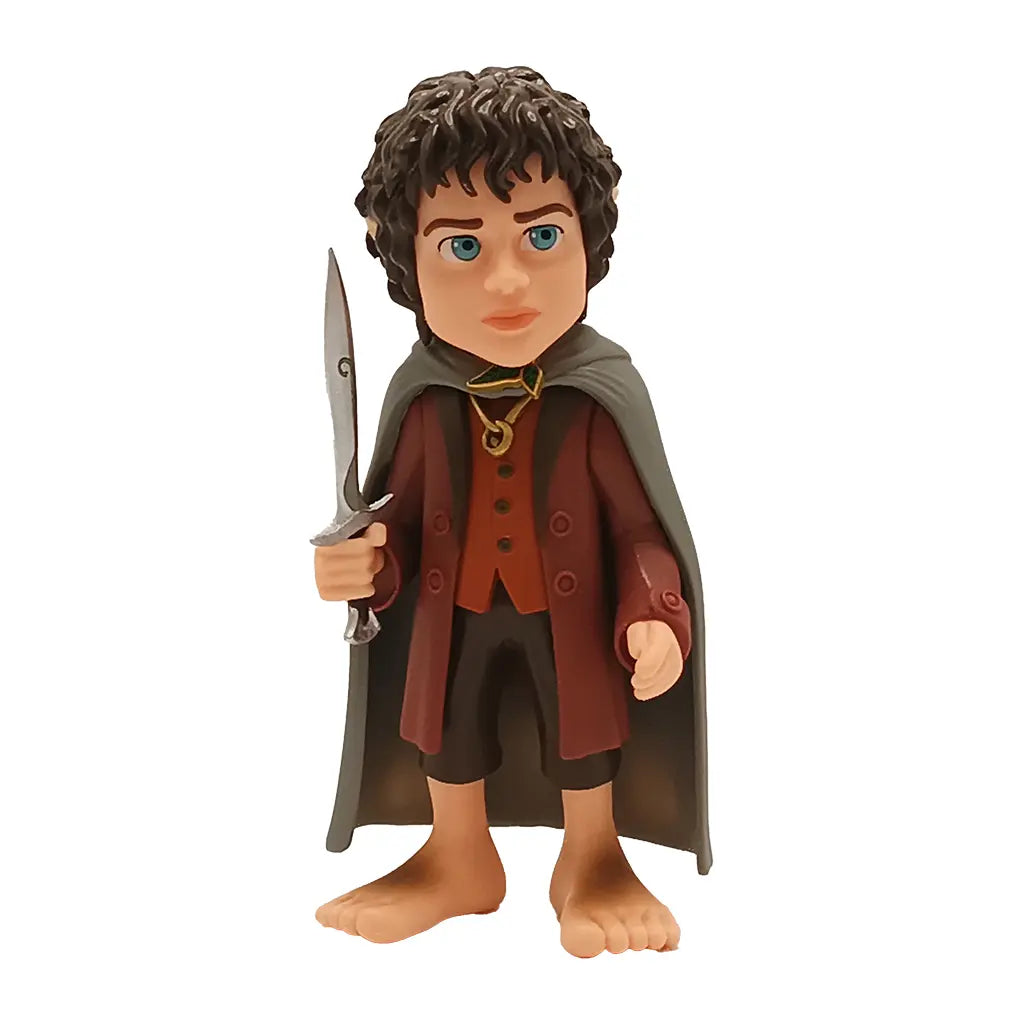 Frodo Beutlin Figur mit Schwert und Umhang