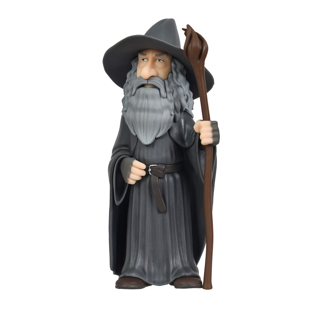 Gandalf Sammelfigur mit grauem Umhang und Zauberstab