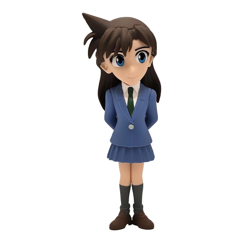 Ran Mouri Sammelfigur in Schuluniform mit blauem Blazer und Rock