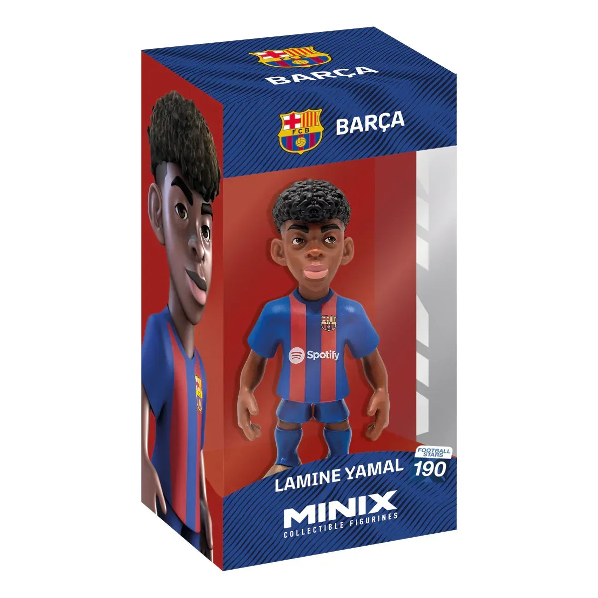 Minix Sammelfigur von Lamine Yamal im FC Barcelona Trikot
