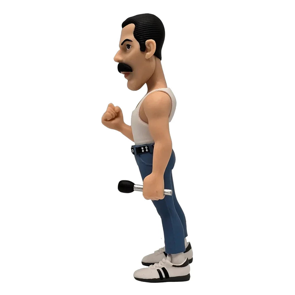 Freddie Mercury Figur mit Mikrofon