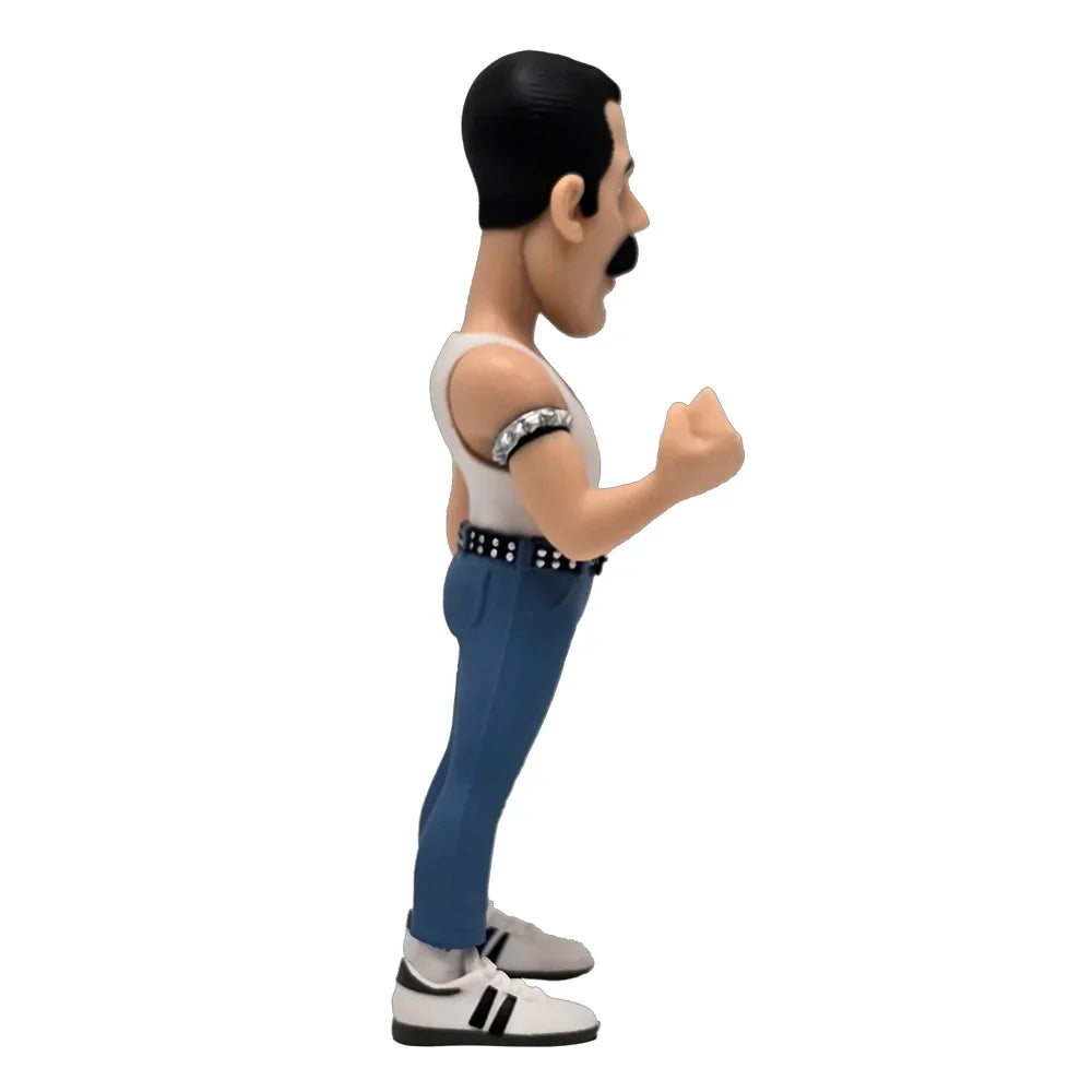 Freddie Mercury Bobblehead Figur im Profil