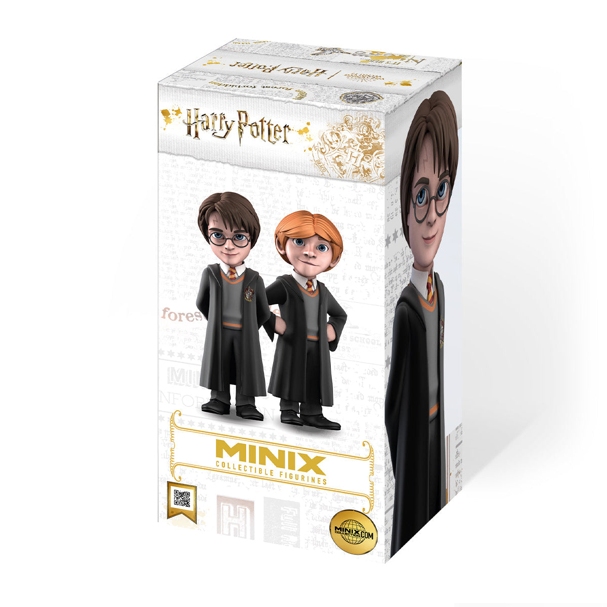 Harry Potter und Ron Weasley Minix Sammelfiguren in Verpackung
