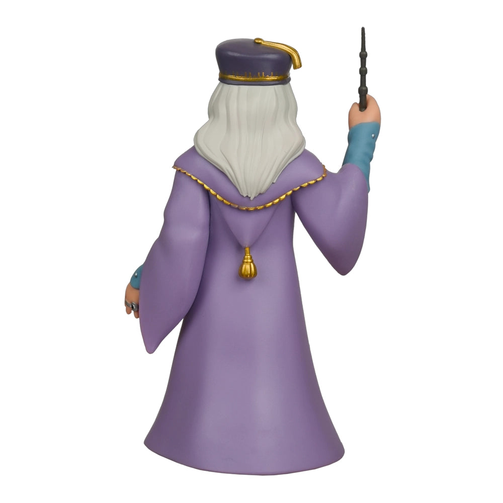 Dumbledore Figur von hinten mit Zauberstab
