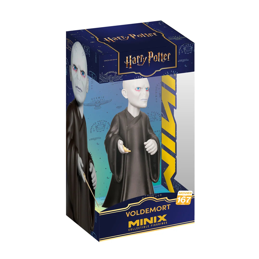 Minix Sammelfigur von Lord Voldemort in Harry Potter Verpackung
