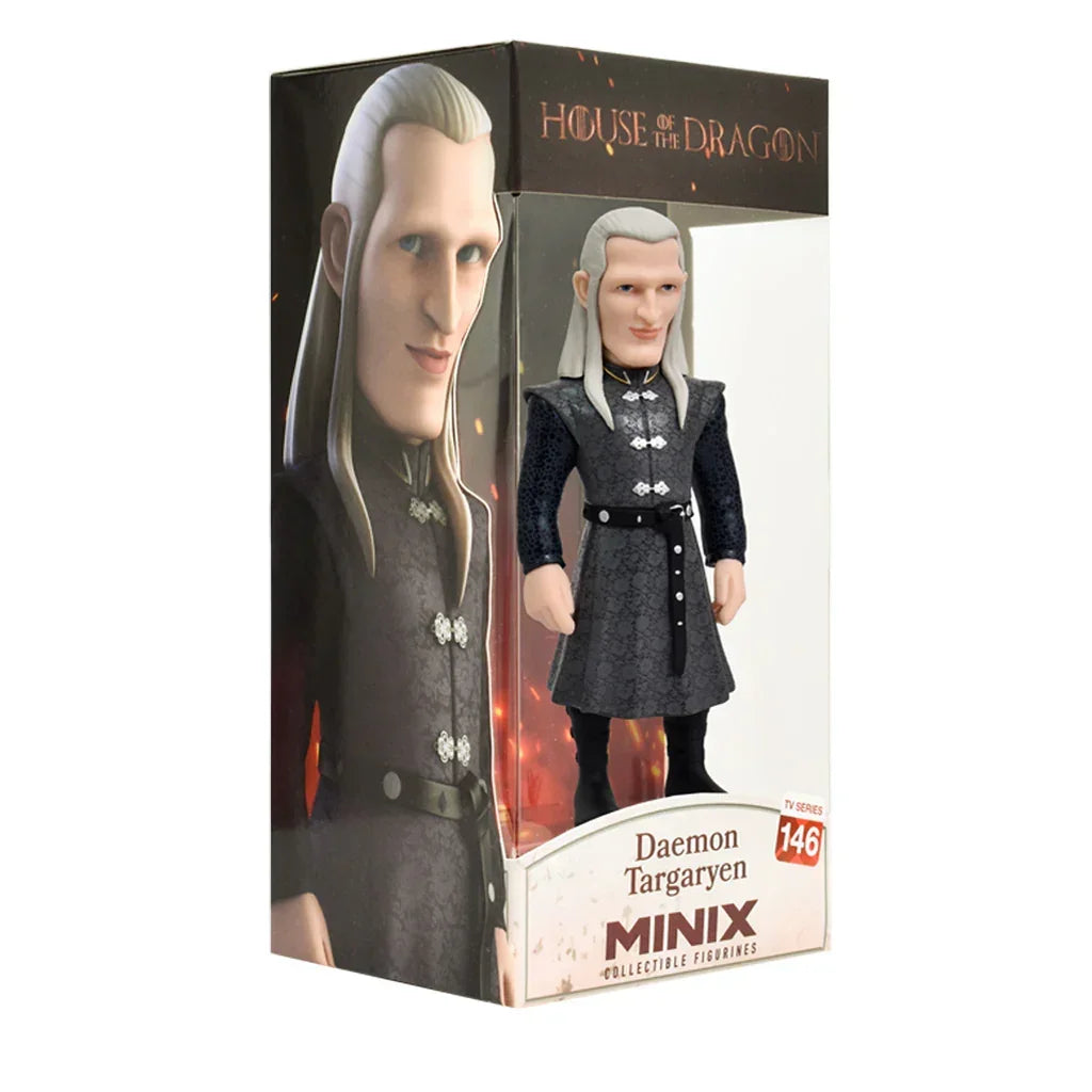 Minix Sammelfigur von Daemon Targaryen aus House of the Dragon in der Originalverpackung