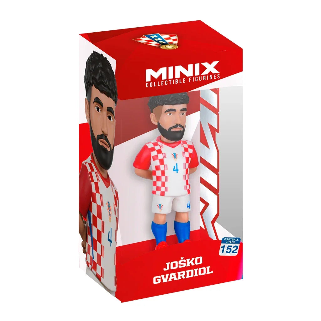 Minix Sammelfigur von Joško Gvardiol in kroatischer Fußballuniform