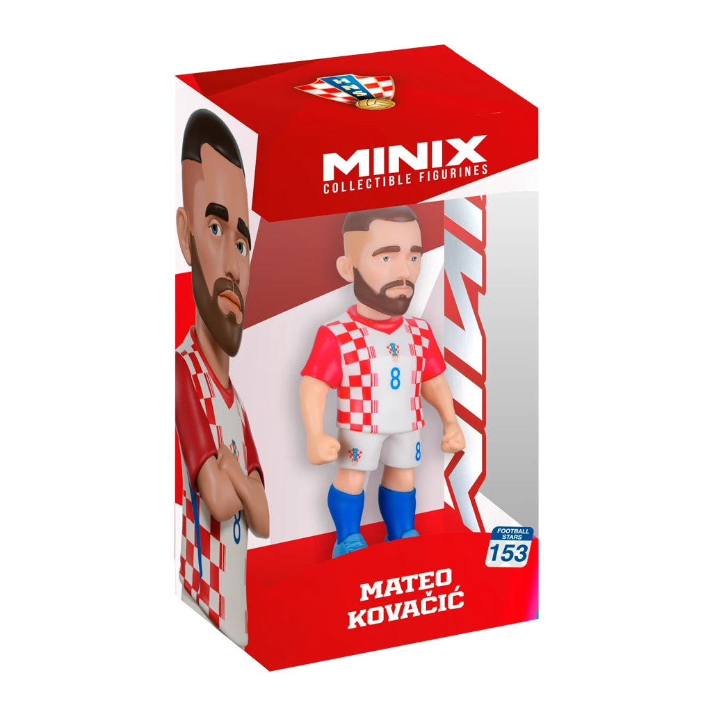 Minix Sammelfigur von Mateo Kovacic im kroatischen Trikot mit der Nummer 8