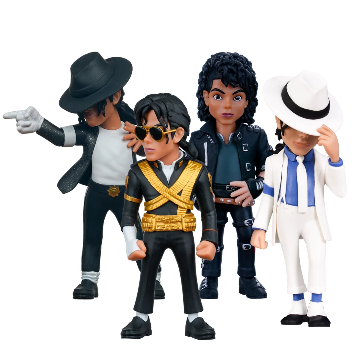 Coffret Michael Jackson - Roi de la Pop (12 cm) - figurine de collection