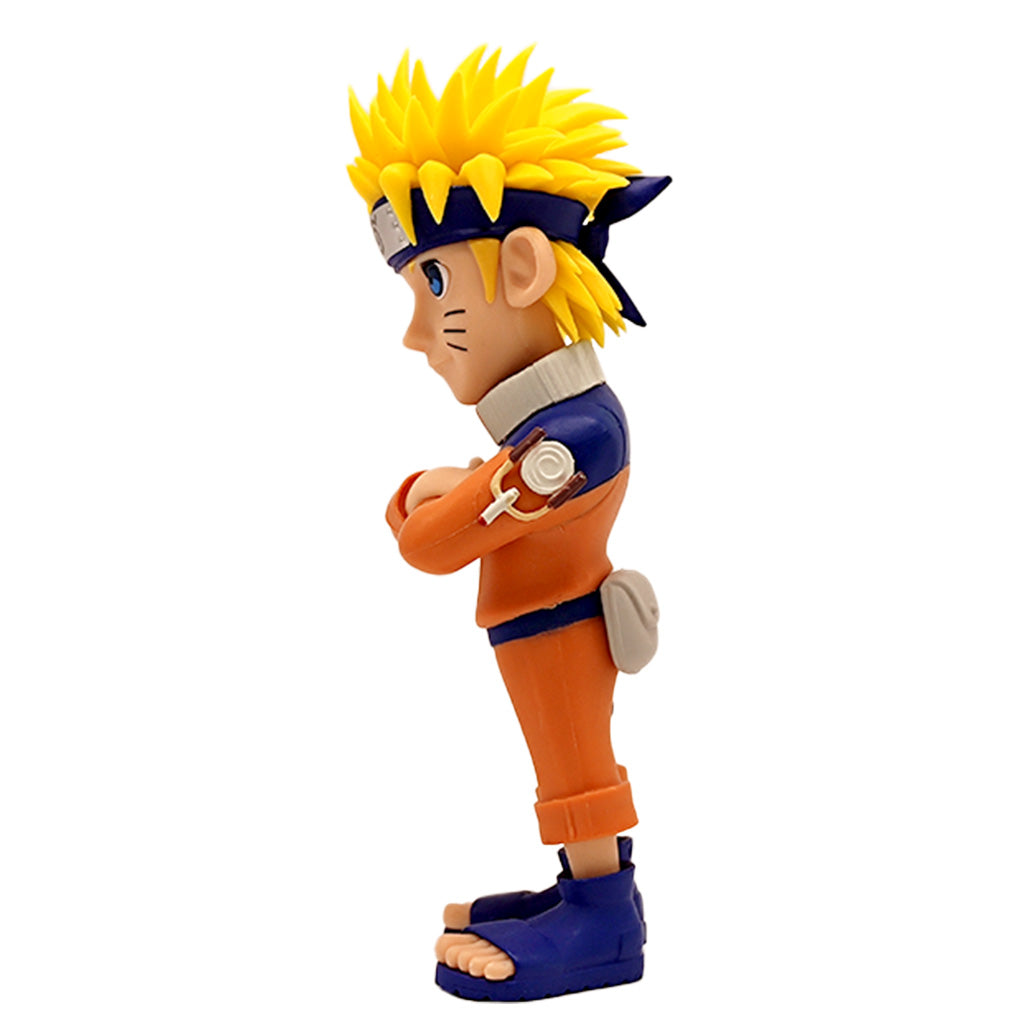 Naruto Uzumaki Sammelfigur mit gelben Haaren in orangefarbener Kleidung