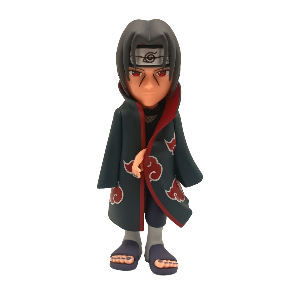 Itachi Uchiha Sammelfigur aus Naruto mit Akatsuki Mantel und Stirnband