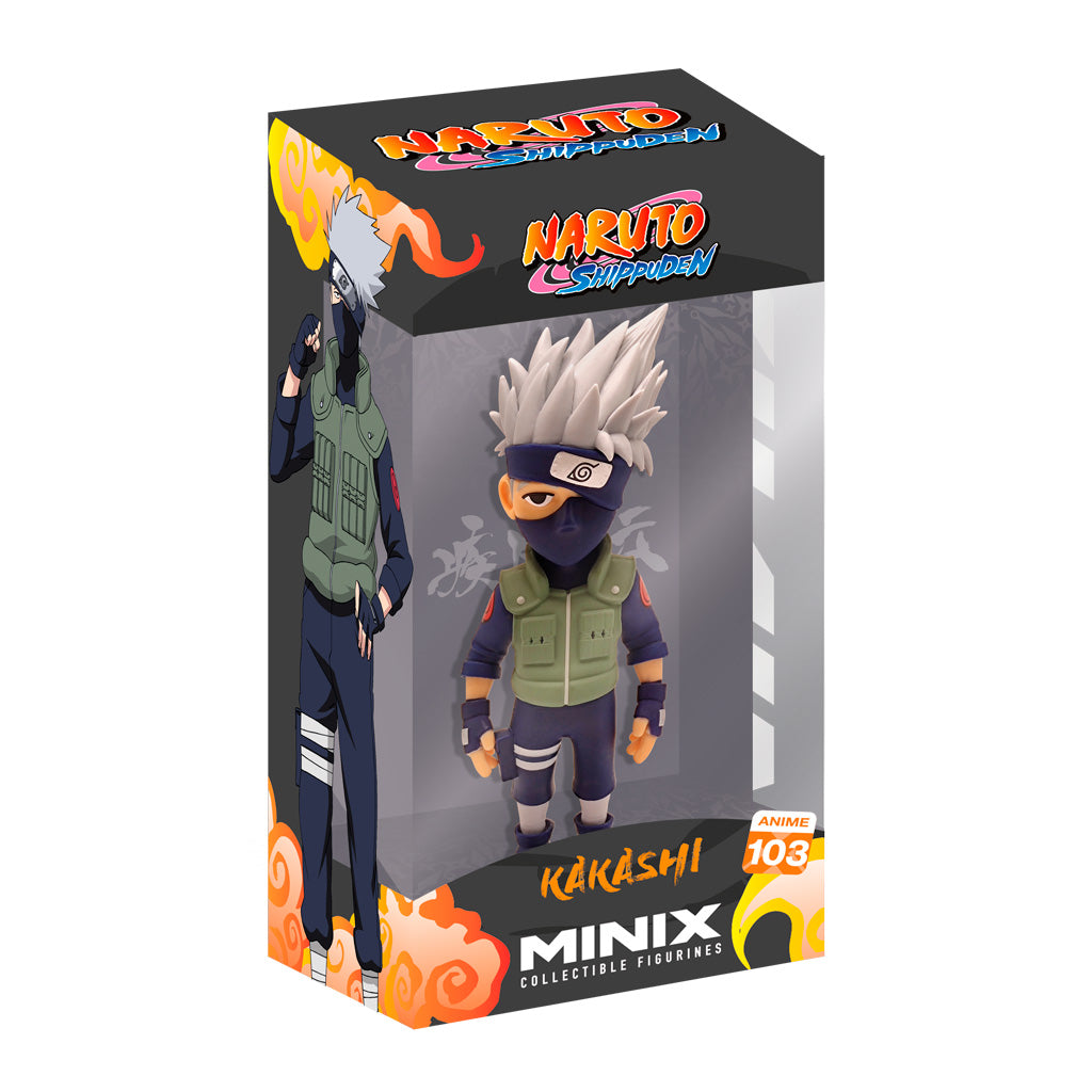 Minix Sammelfigur Kakashi aus Naruto Shippuden in der Originalverpackung