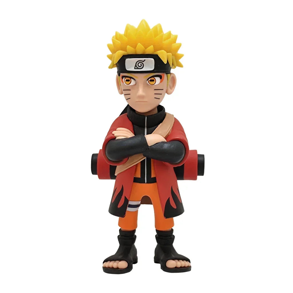 Naruto Uzumaki Sammelfigur mit gelben Haaren und rot-schwarzer Kleidung