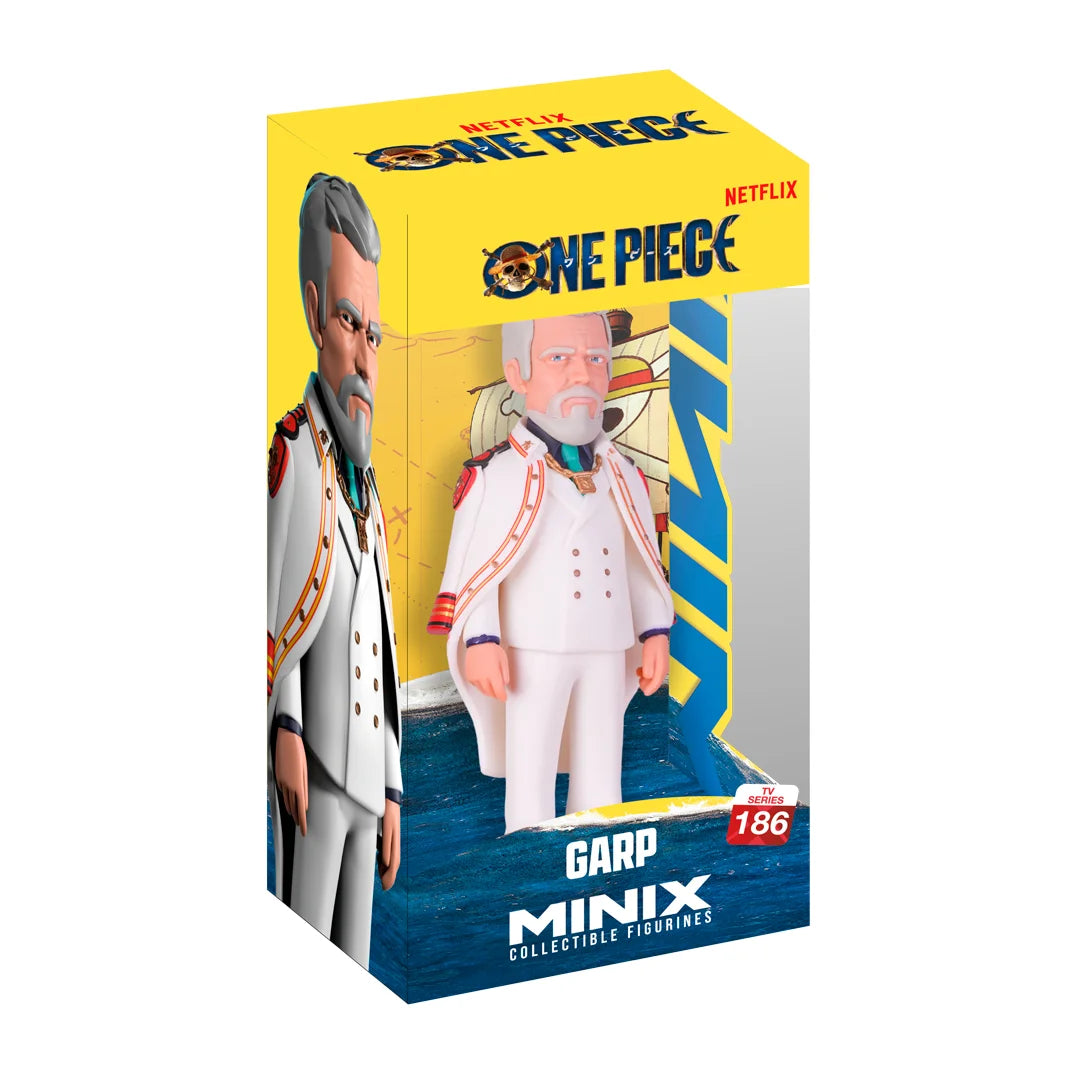 Minix Sammelfigur von Garp aus One Piece in der Originalverpackung