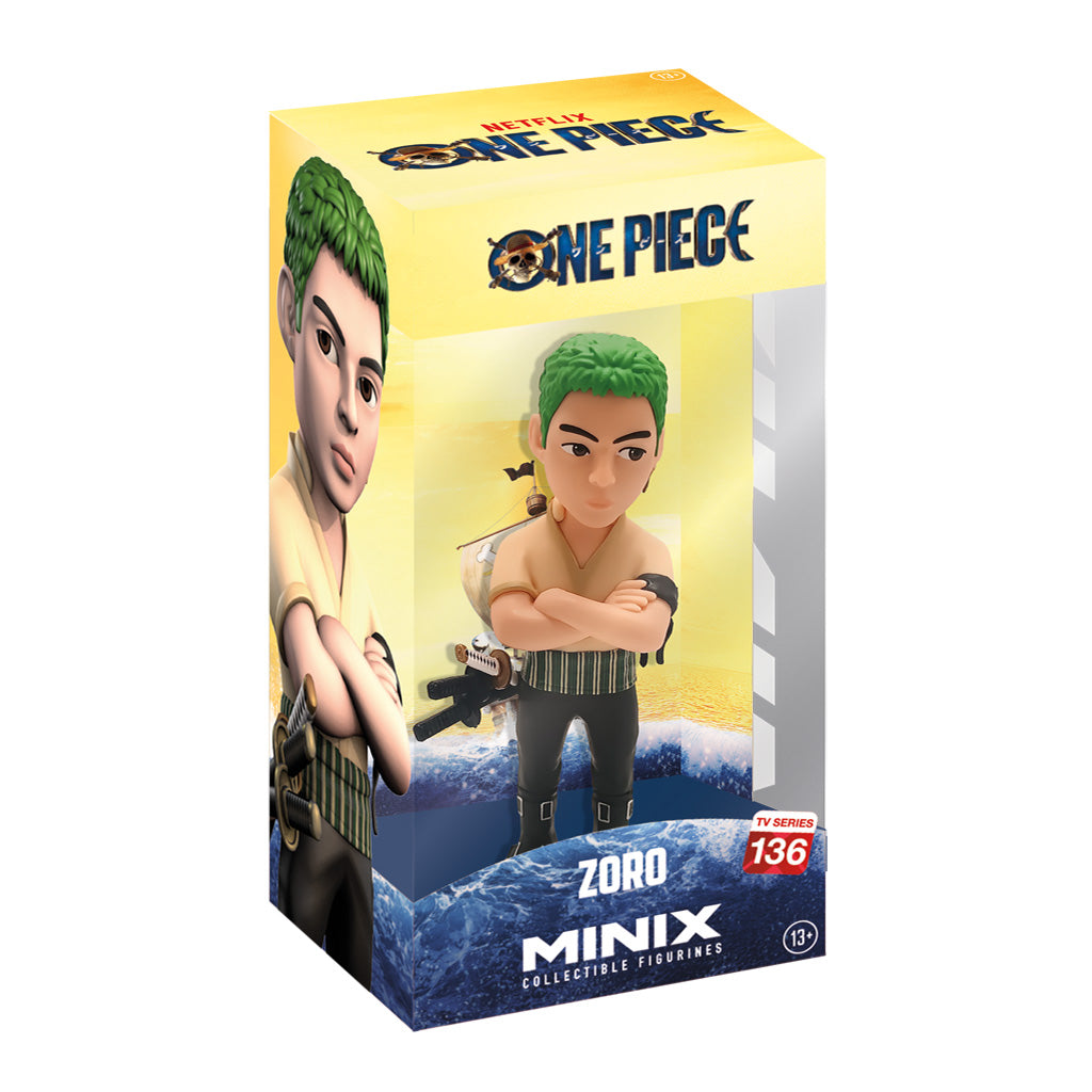 Minix Sammelfigur von Zoro aus One Piece in der Originalverpackung