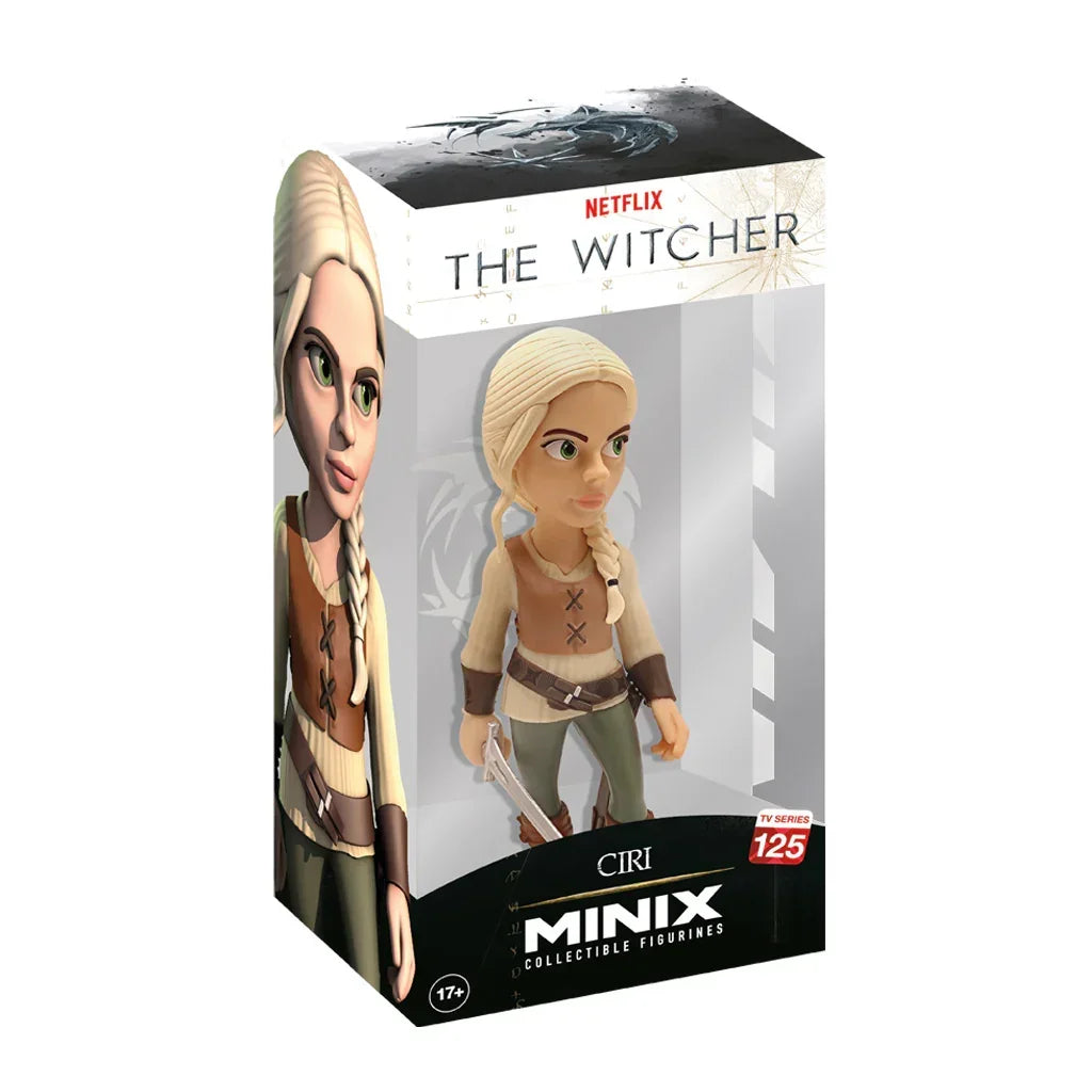 Minix Sammelfigur von Ciri aus The Witcher in der Originalverpackung