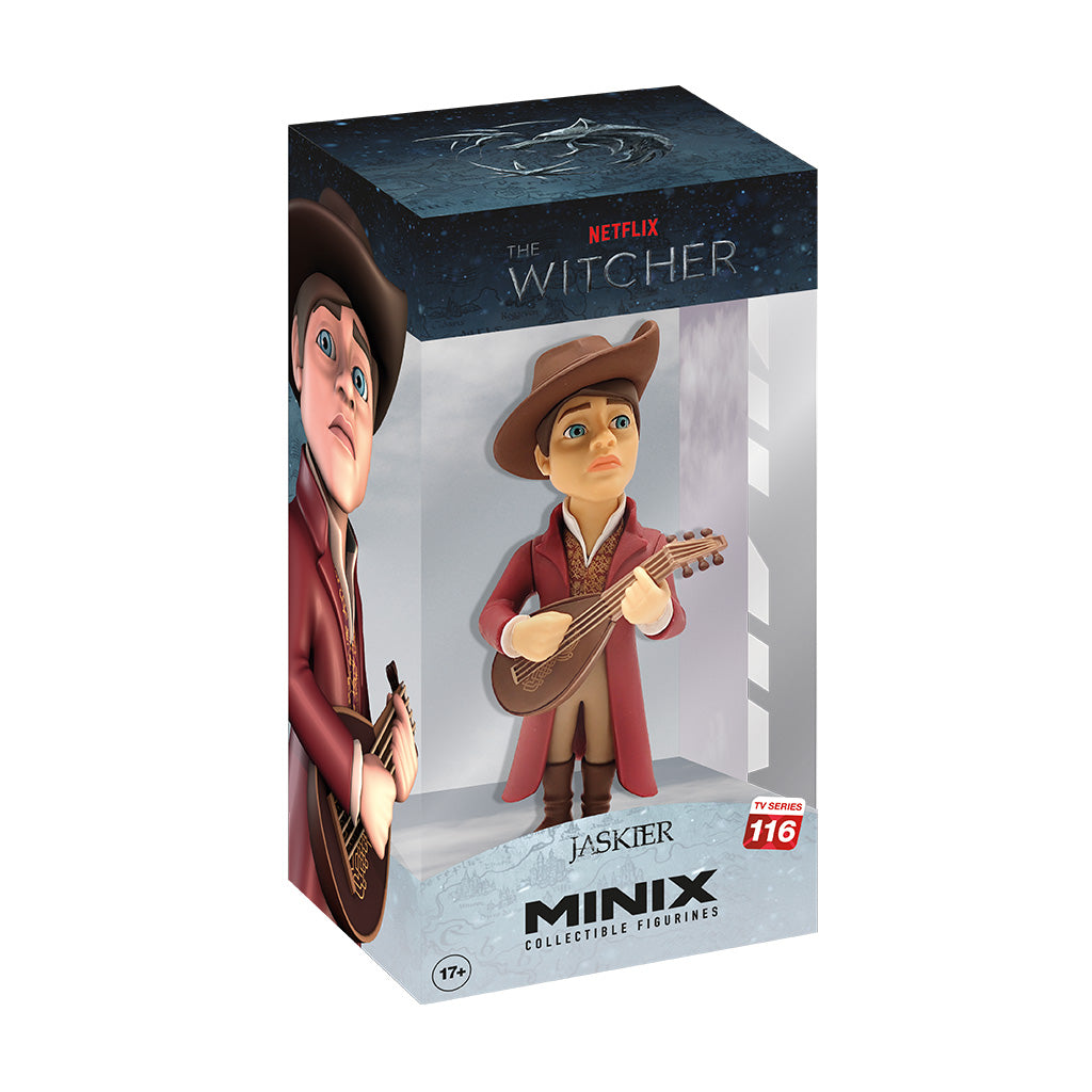Minix Sammelfigur von Jaskier aus The Witcher in der Originalverpackung
