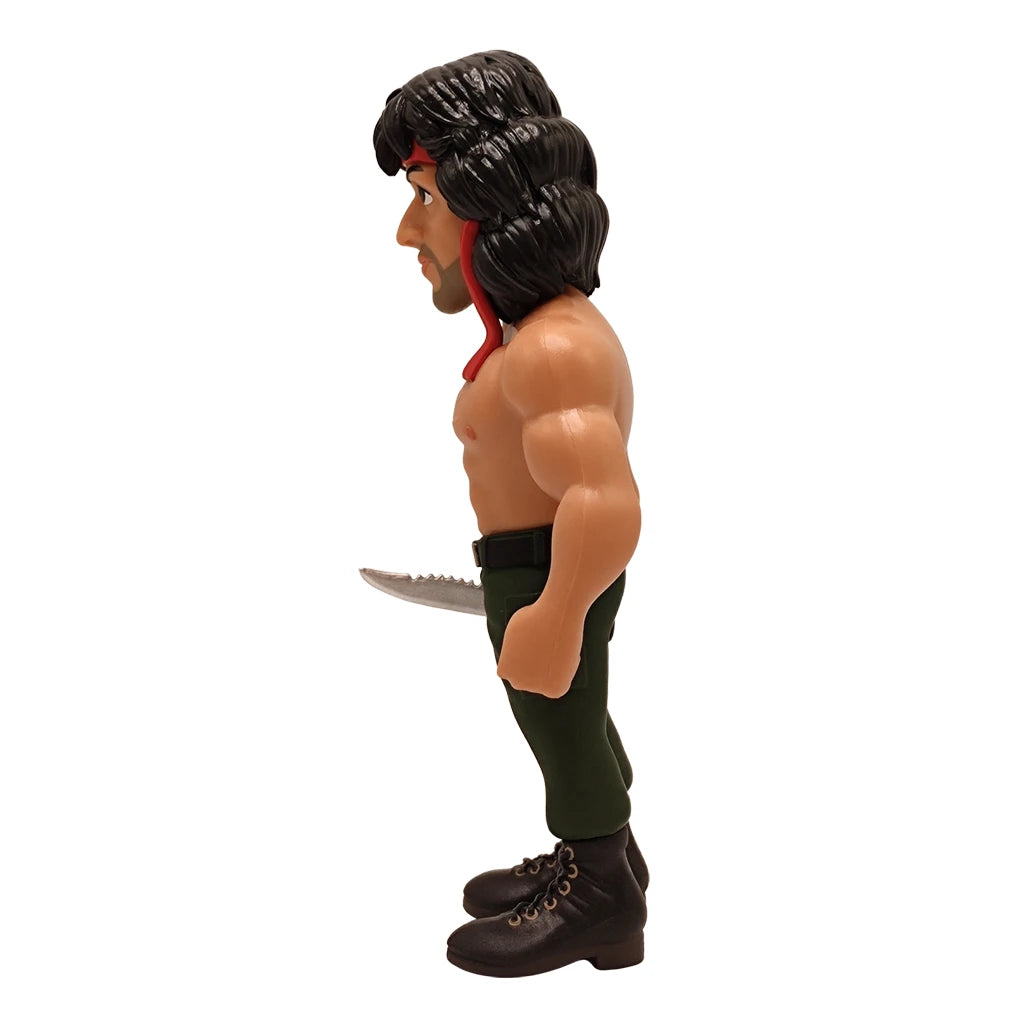 Rambo Wackelkopf Figur mit Stirnband und Messer