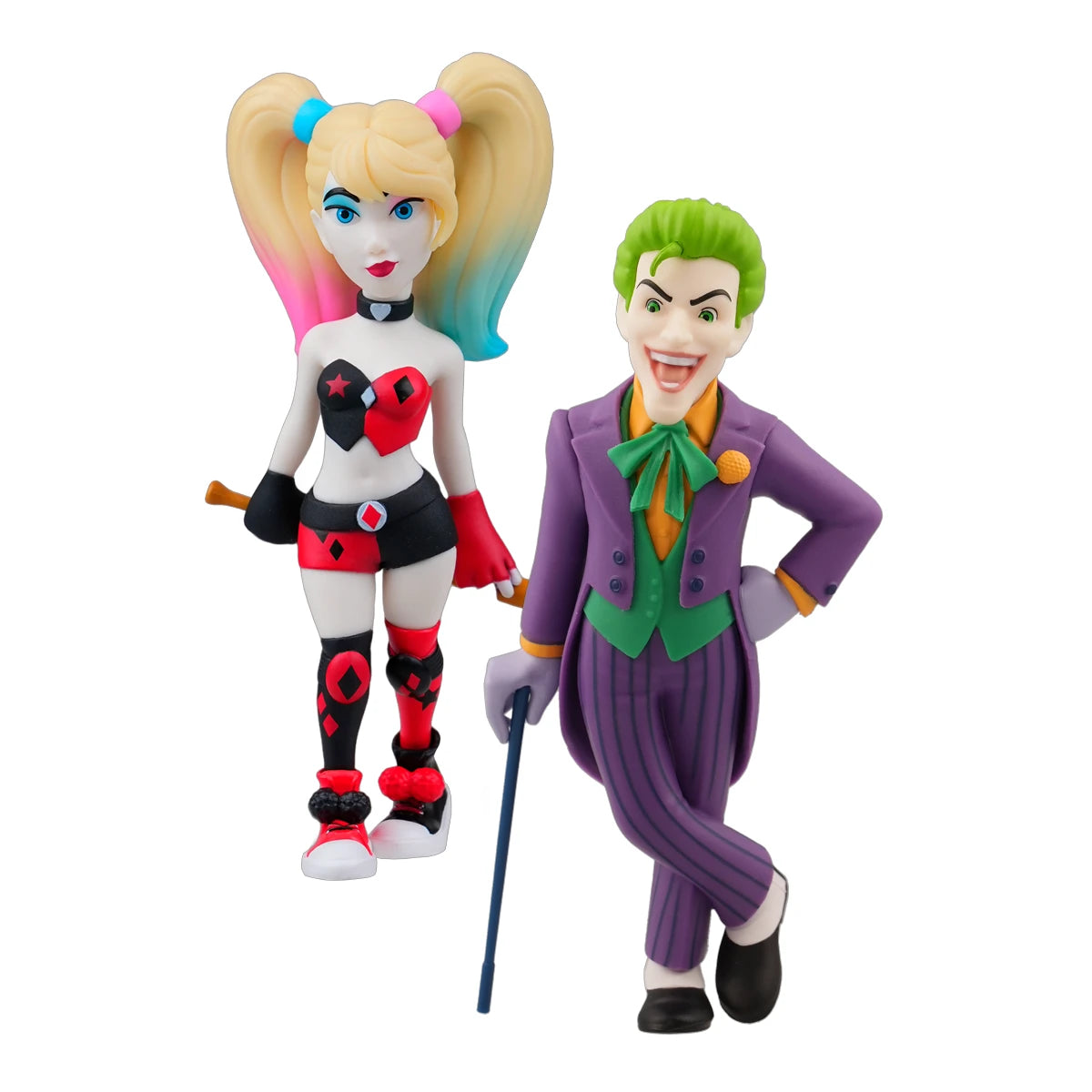 Harley Quinn und Joker Figuren