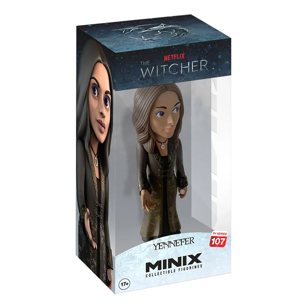 Minix Sammelfigur von Yennefer aus The Witcher in Verpackung