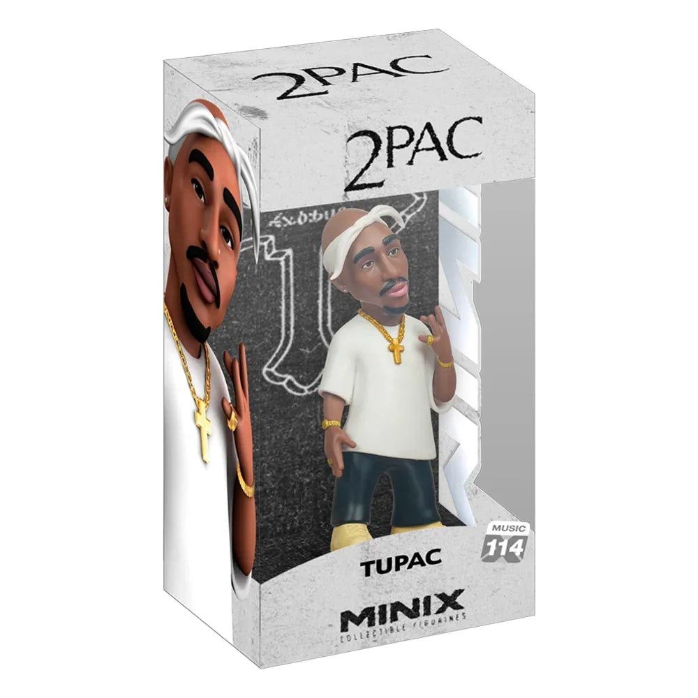 Minix Tupac Sammelfigur in Verpackung