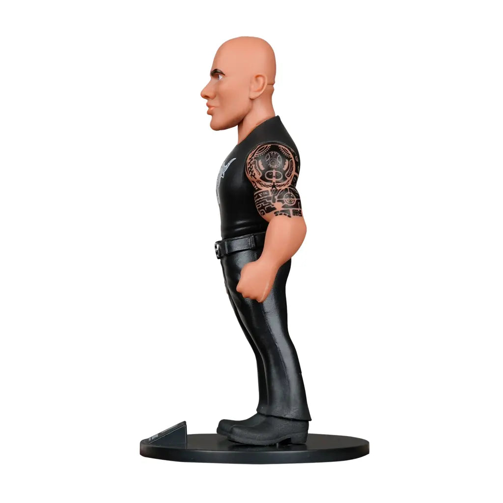 The Rock Bobblehead Figur von der Seite