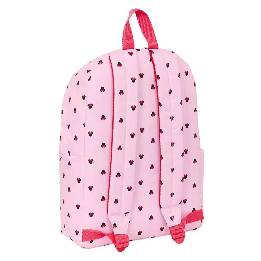 Rosa Rucksack mit Minnie Maus Ohrenmuster