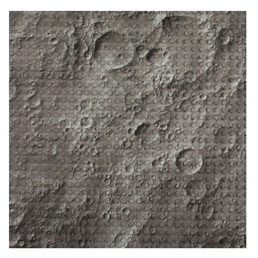 Mond 32x32 - Bauplatte