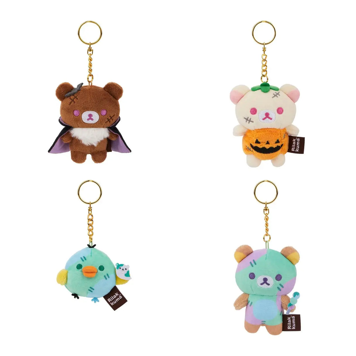 Boîte mystère - Série Rilakkuma « Monstre » - Porte-clés