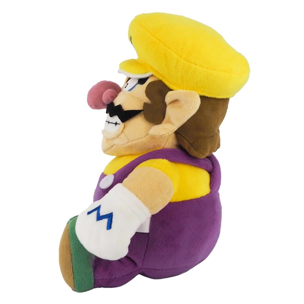 Wario Plüschtier in Seitenansicht