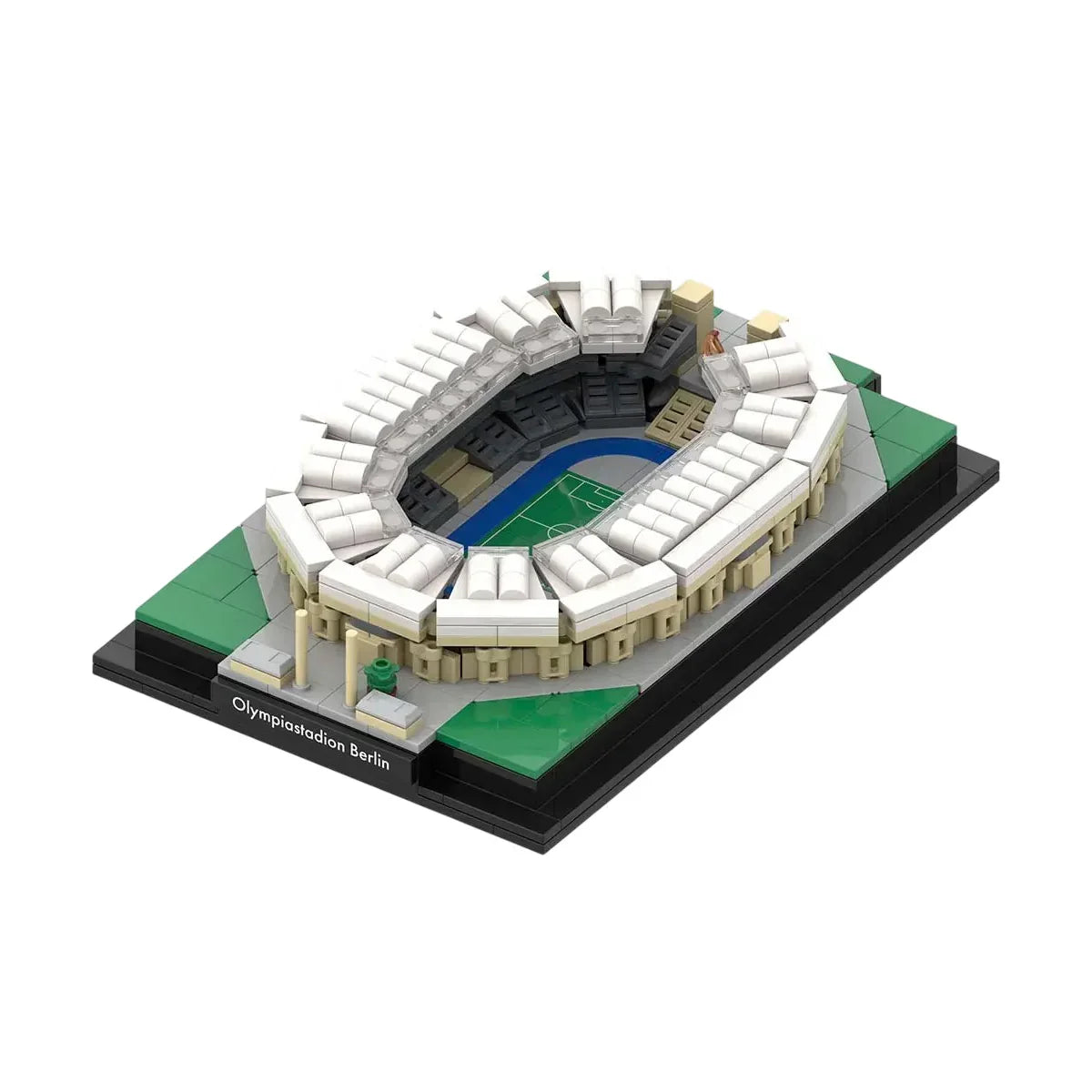 Modell des Olympiastadions Berlin aus Bausteinen