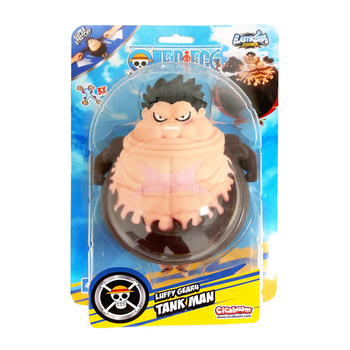 One Piece - Luffy Gear 4 Tankman (13 cm) - Figurine articulée extensible