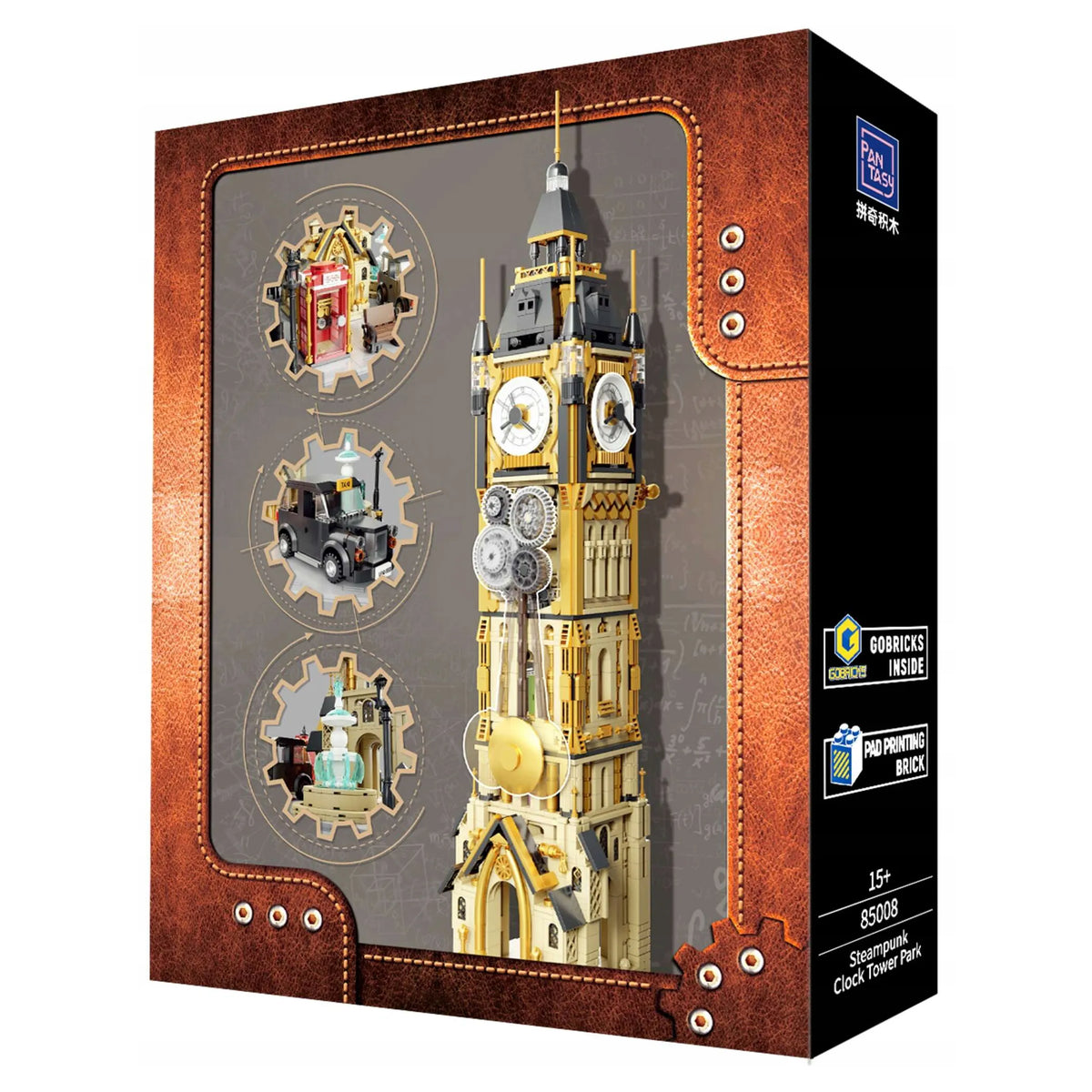 Steampunk Clock Tower Park - Klemmbausteine