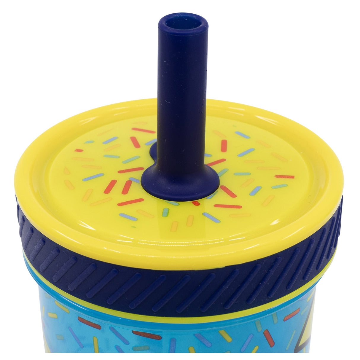 Pokémon « Pikachu » - Gobelet anti-chute - Anti-fuite avec paille en silicone (370 ml)