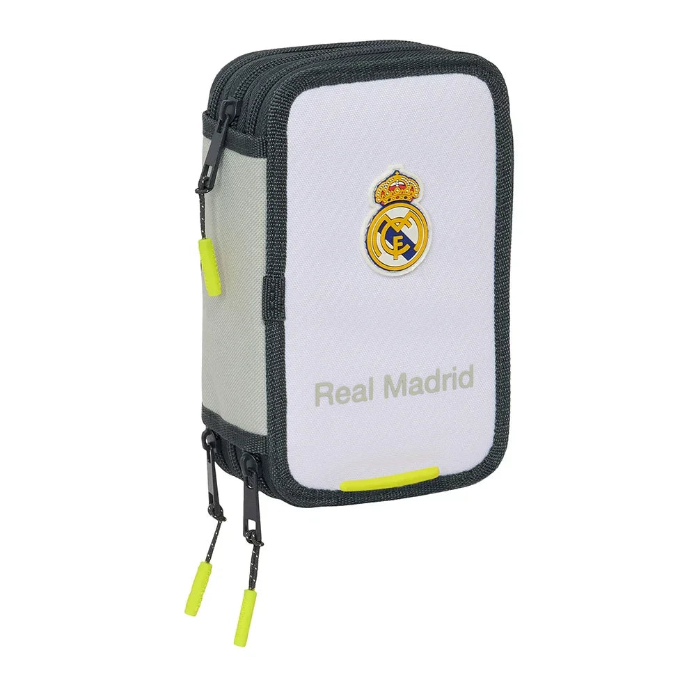 Real Madrid Federmäppchen mit Reißverschluss und Logo