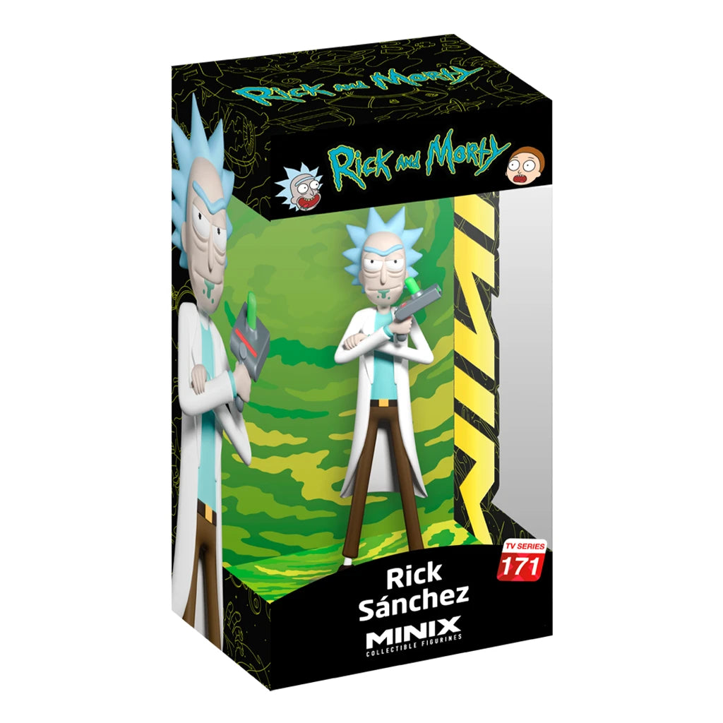 Rick Sanchez Minix Sammelfigur in Verpackung