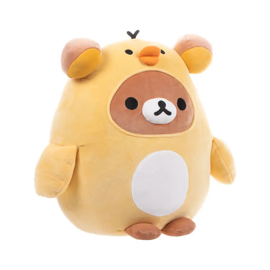 Rilakkuma Plüschtier im gelben Kükenkostüm