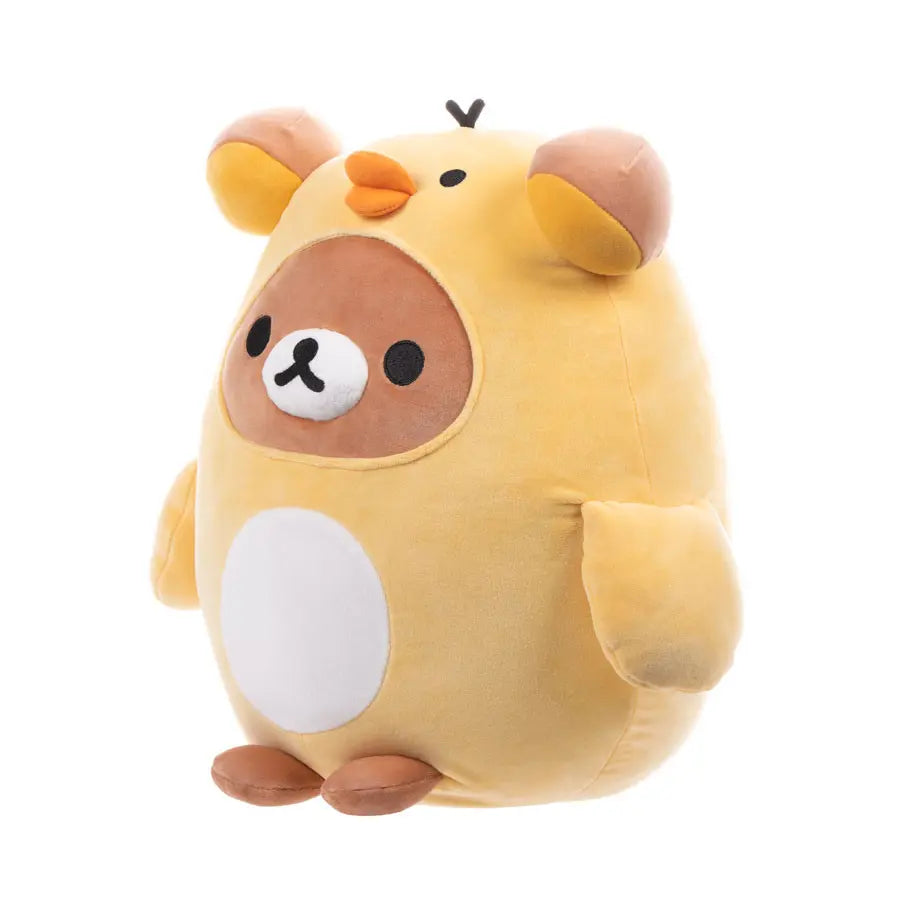 Rilakkuma Plüschtier im gelben Kükenkostüm
