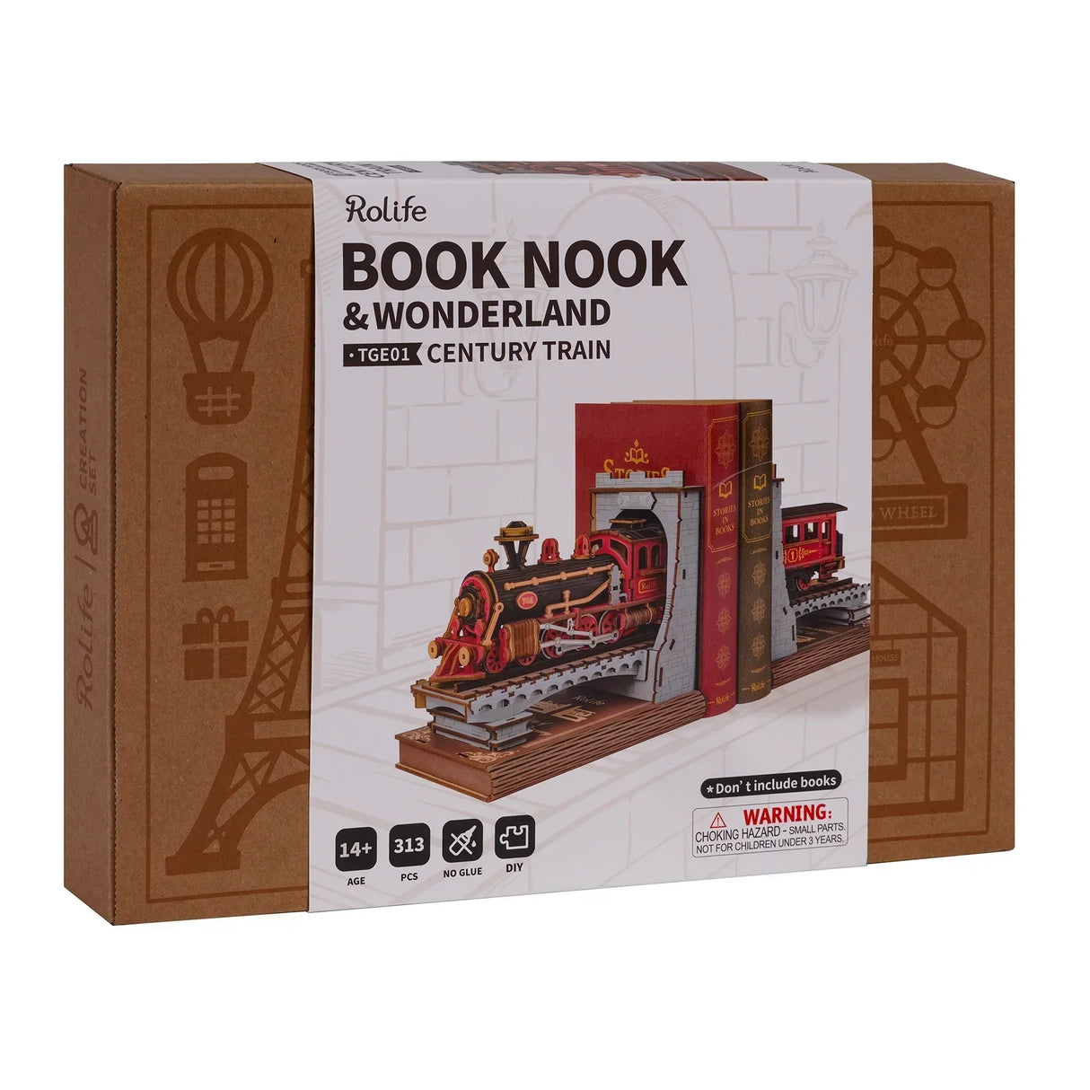 Rolife Book Nook & Wonderland TGE01 Century Train Modellbausatz