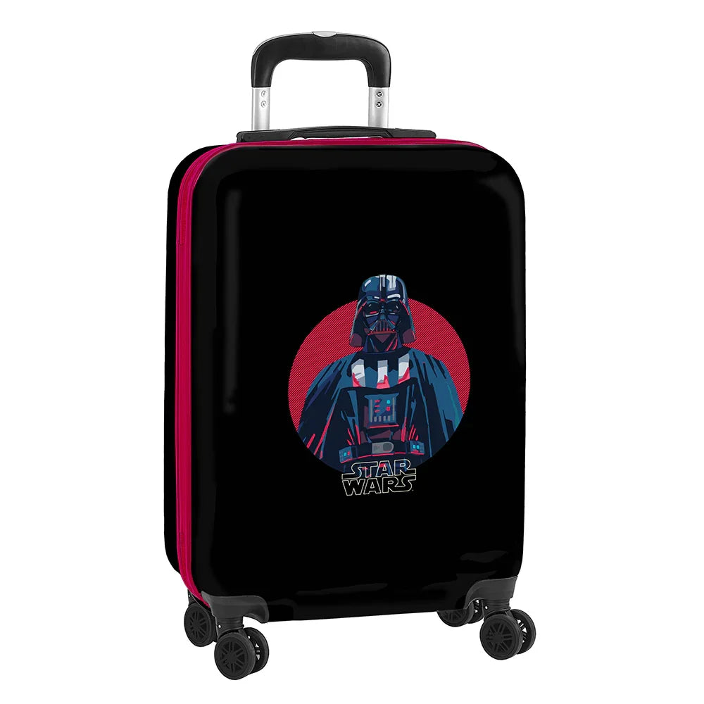 Schwarzer Koffer mit Darth Vader und Star Wars Logo